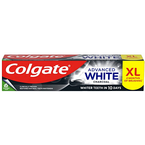 Colgate Advanced White Charcoal zubná pasta, 125 ml