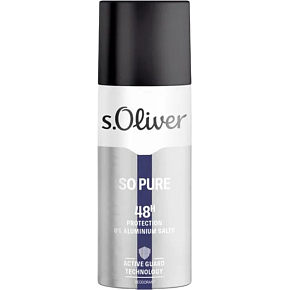 s.Oliver so Pure hydratačný deodorant pre mužov 150 ml