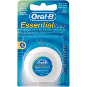 Oral-B Essential Floss voskovaná dentálna niť 50 m 1 kus