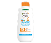 Garnier Ambre Solaire Kids Sensitive Advanced OF50+ opaľovacie mlieko pre deti 200 ml