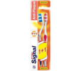 Signal Anti-Plaque stredná zubná kefka 2 kusy, duopack