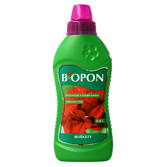 Bopon Muškáty, Pelargónie tekuté hnojivo 500 ml
