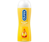 Durex 2v1 Massage Lube Ylang Ylang intímny masážny a lubrikačný gél 200 ml