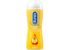 Durex 2v1 Massage Lube Ylang Ylang intímny masážny a lubrikačný gél 200 ml