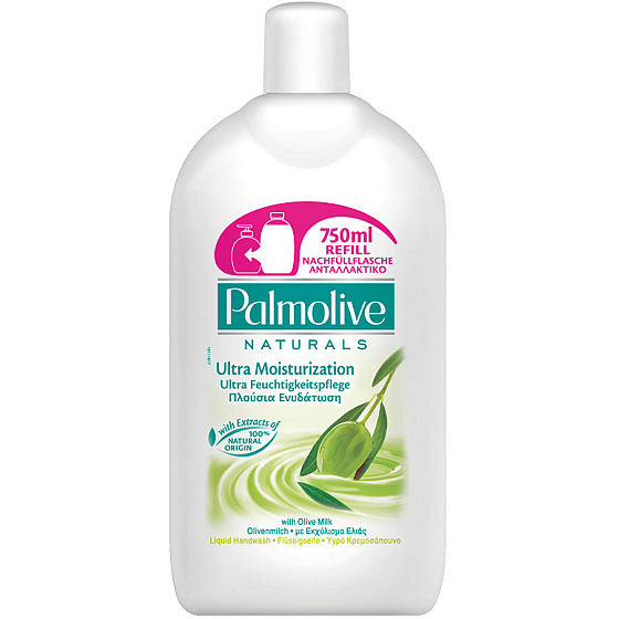 Palmolive Naturals Olive Milk tekuté mydlo náhradná náplň 750 ml