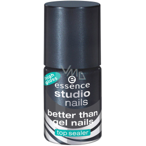 Essence Studio Nails Better Than Gel Nails Top Sealer krycí lak s leskom 10 ml