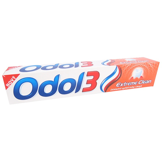 Odol 3 Extreme Clean zubná pasta 75 ml