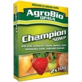 AgroBio Champion 50 WP prípravok na ochranu rastlín 2 x 10 g
