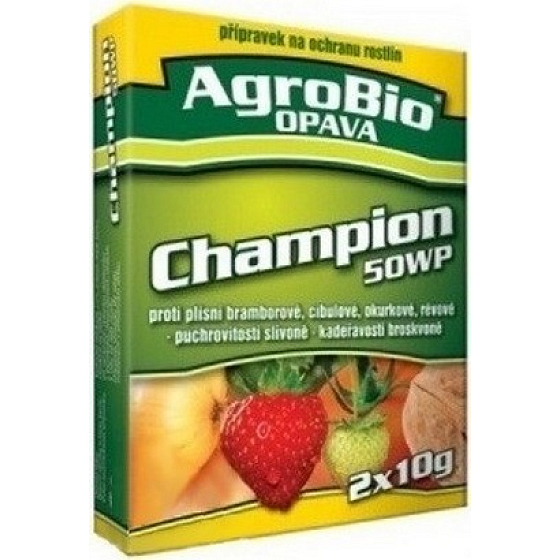 AgroBio Champion 50 WP prípravok na ochranu rastlín 2 x 10 g