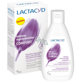 Lactacyd Comfort intímne umývacia emulzia pre úľavu od mierne nepríjemných pocitov 200 ml