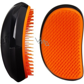 Tangle Teezer Salon Elite Neon Brights Profesionálna kompaktná kefa na mokré vlasy čierno-neónovo oranžový