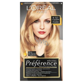 Loreal Paris Préférence recitál farba na vlasy 8 / X3 Californie svetlá blond