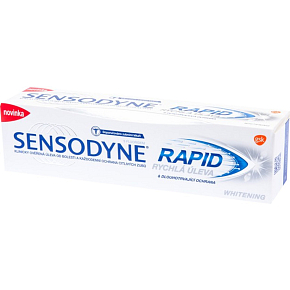 Sensodyne Rapid Relief Whitening rýchla úľava, zubná pasta, 75 ml