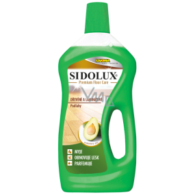 Sidolux Premium Floor Care Avokádový olej špeciálny prostriedok na umývanie drevených a laminátových podláh 750 ml