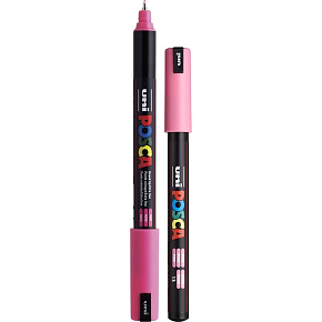 Posca Univerzálny akrylový popisovač 0,7 mm ružový PC-1MR