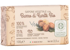 Iteritalia Bio Shea prírodné toaletné mydlo 100 g