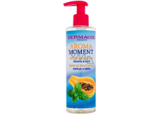 Dermacol Aroma Moment Papaya & Mint tekuté mydlo 250 ml dávkovač