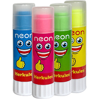 Herkules neonová lepiaca tyčinka, rôzne farby, 15 g