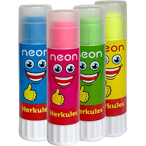Herkules neonová lepiaca tyčinka, rôzne farby, 15 g