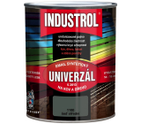 Industrol S2013 Univerzál lesk vrchní barva na kov a dřevo 1100 Šeď střední 0,75 l