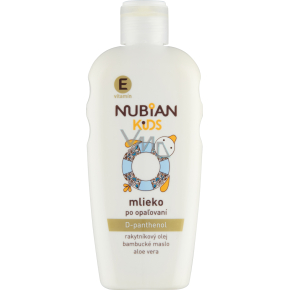 Nubian Kids mlieko po opaľovaní, 200 ml