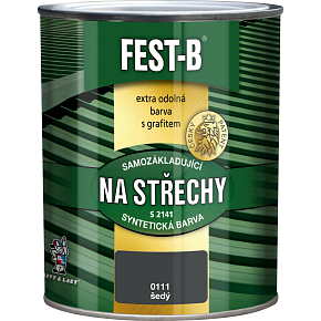 FEST-B S2141, antikorózny náter na železo, 0111 šedý, 800 g