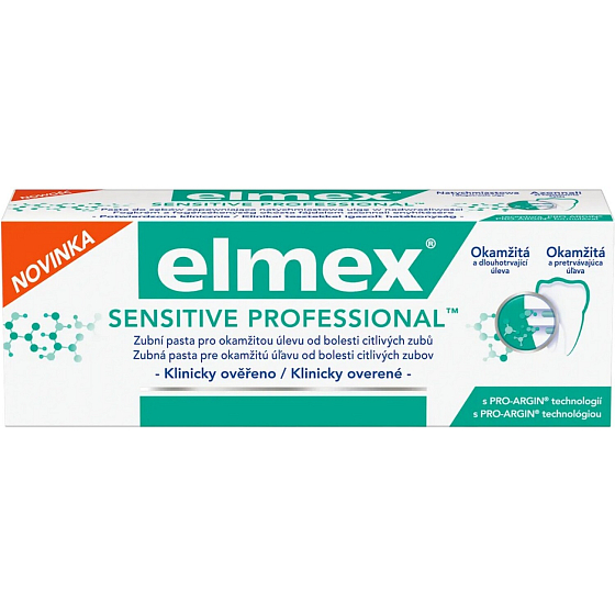 Elmex Sensitive Professional Mini zubná pasta, 20 ml