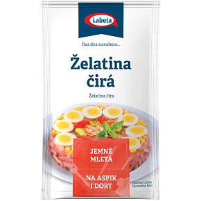 Labeta želatina číra, 20 g