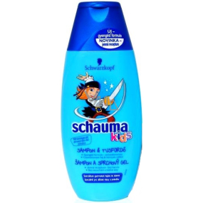 Schauma Kids Boys chlapčenskú multivitamínový šampón a sprchový gél 250 ml