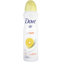 Dove Go Fresh Energize Grep & Citrónová tráva antiperspirant dezodorant sprej pre ženy 150 ml