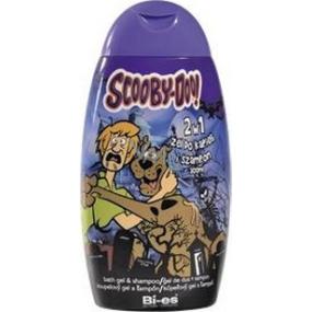 Disney Scooby-Doo 2v1 sprchový gél do kúpeľa a šampón 250 ml modrý obal