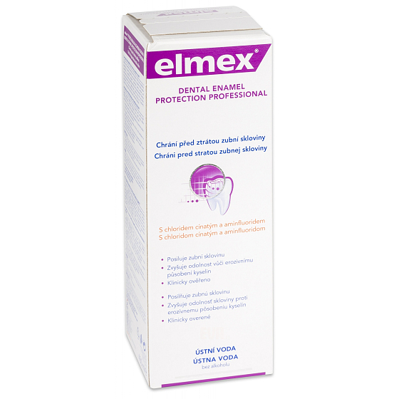 Elmex Erosion Protection ústna voda chráni pred zubným kazom 400 ml