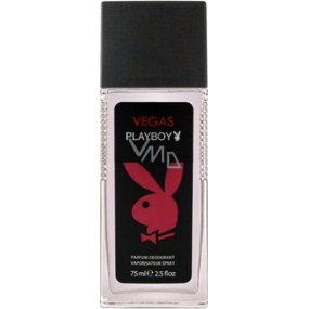 Playboy Vegas parfumovaný deodorant sklo pre mužov 75 ml Tester