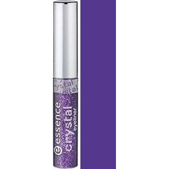 Essence Crystal Eyeliner kryštálovej očné linky 04 Sparkling Purple 4 ml