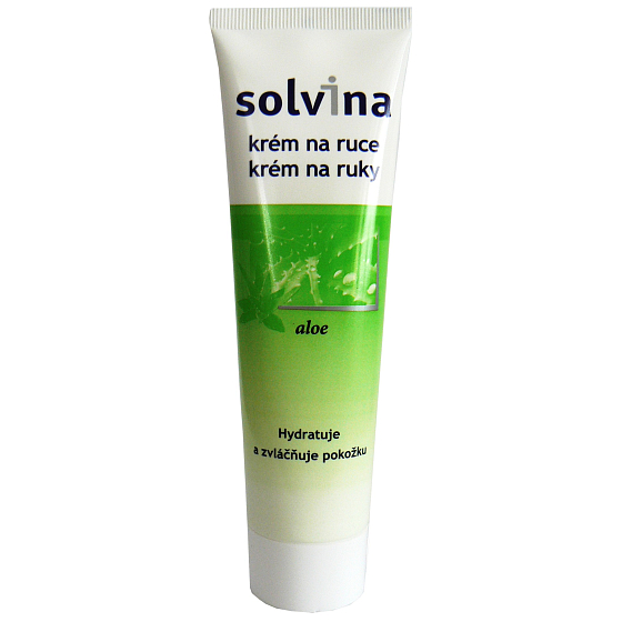 Solvina Aloe Hydratačný a zvláčňujúci ochranný krém na ruky 100 ml