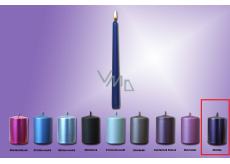 Sviečka Lima Candle hladká kovová lila kužeľová 22 x 250 mm 1 kus