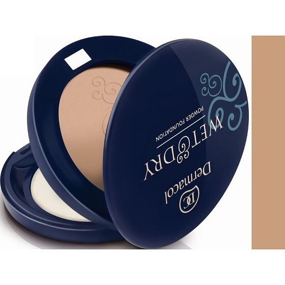 Dermacol Wet & Dry Powder Foundation púdrový make-up 04 6 g
