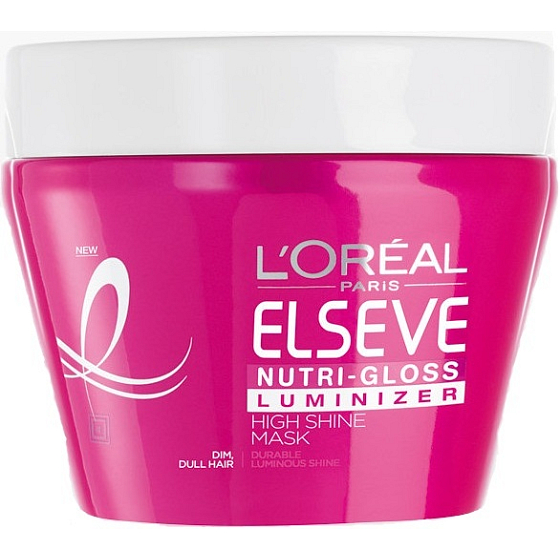 Loreal Paris Elseve Nutri Gloss Luminizer maska na vlasy pre oslnivý lesk 300 ml