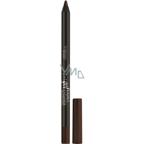 Deborah Milano 2in1 Gel Kajal & Eyeliner vodeodolná ceruzka na oči 05 Brown 1,5 g