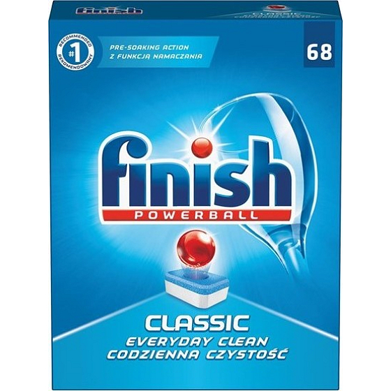 Finish Classic tablety do umývačky 68 kusov