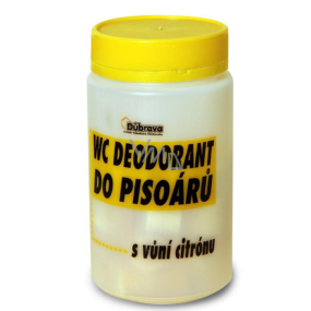 Dúbravy Citron Dezodorant Wc prípravok na čistenie a dezodorovanie pisoárov 750 g, 40 tabliet