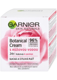 Garnier Skin Naturals Botanical Cream s ružovou vodou pleťový krém pre suchú a citlivú pleť 50 ml