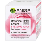 Garnier Skin Naturals Botanical Cream s ružovou vodou pleťový krém pre suchú a citlivú pleť 50 ml