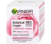 Garnier Skin Naturals Botanical Cream s ružovou vodou pleťový krém pre suchú a citlivú pleť 50 ml