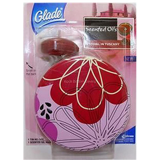 Glade by Brise Scented Oils Festival In Tuscany vonná sviečka hliníkový držiak 2 kusy