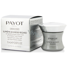 Payot Supreme Jeunesse Regard omladzujúca zdokonaľujúca starostlivosť o očné okolie 15 ml
