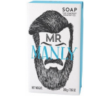 Somerset Toiletry Pán Mužný luxusné trikrát mleté toaletné mydlo s bambuckým maslom a sviežou vôňou šalvie pre mužov 200 g