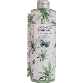 Bohemia Gifts Botanica Konopný olej soľ do kúpeľa 300 g