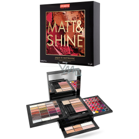 Pupa Pupart XL Matt & Shine Make-up kazeta pre líčenie očí, pier a tváre 001 Wild Fire 78,5 g
