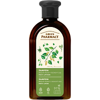 Green Pharmacy šampón proti lupinám s brezou a ricínovým olejom 350 ml